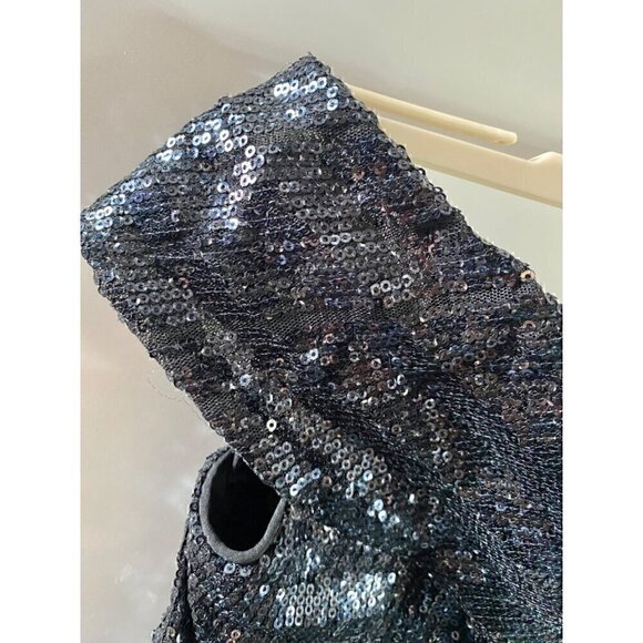 Ralph Lauren Purple Label Camari Sequin Cocktail Dress 4 Embellished Gown $4790 - Picture 11 of 16